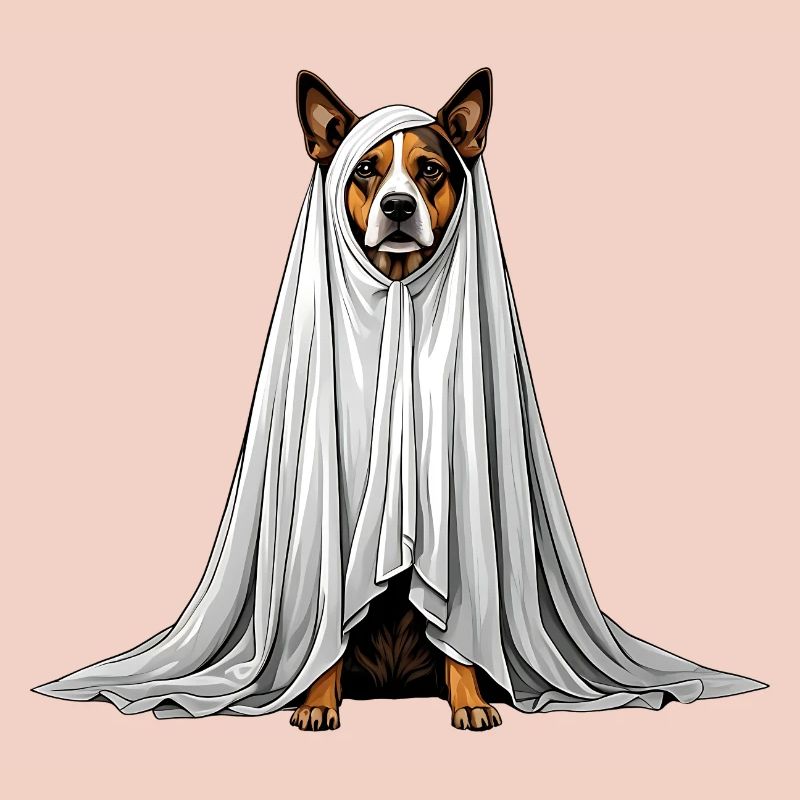 scary dog ghost