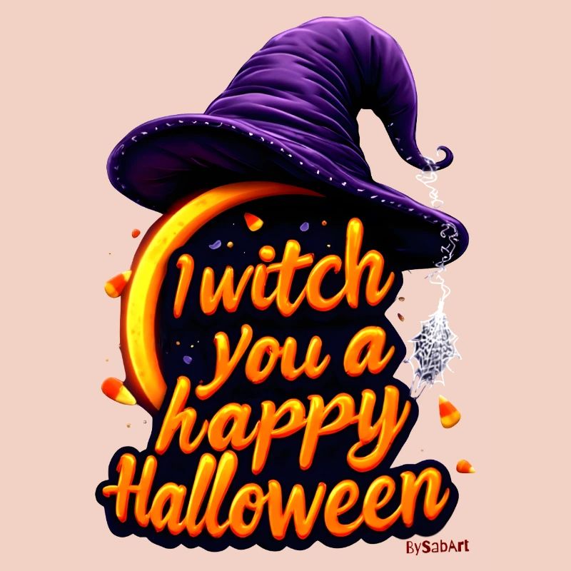 " Ich hexe dir ein frohes Halloween "