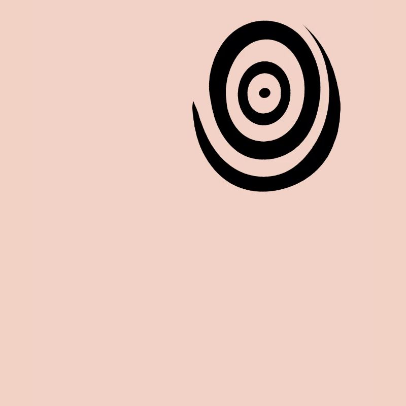 Conception minimaliste en spirale de fléchettes