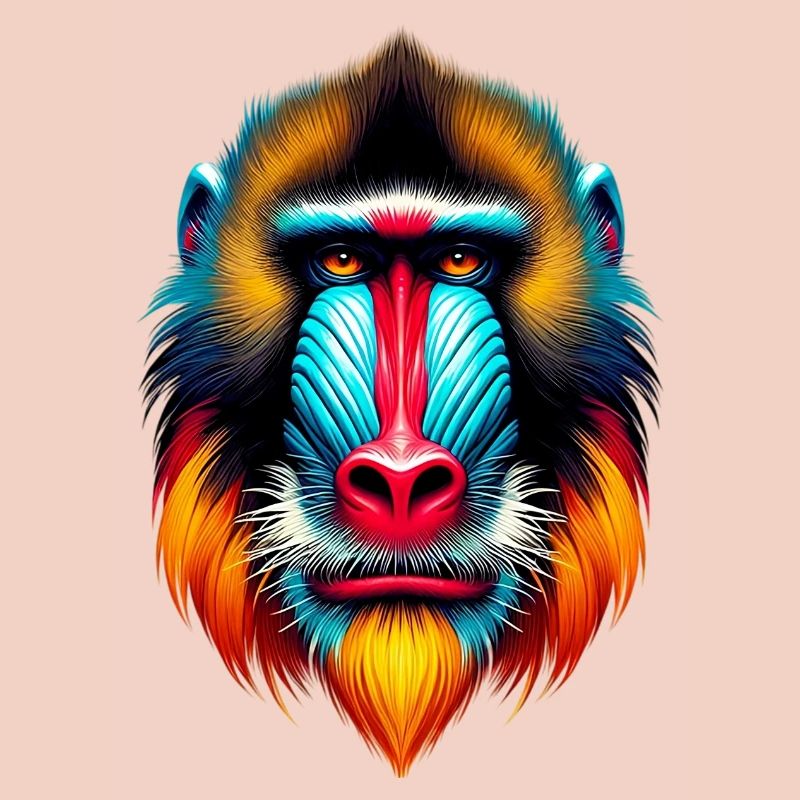 Singe mandrill