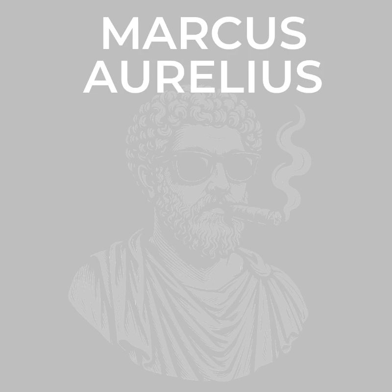 Marcus Aurelius Classical Philosopher Portrait 