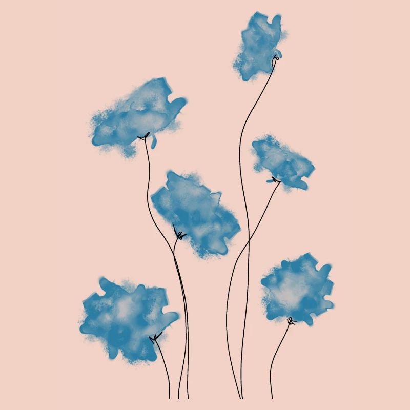 Blaue Blumen