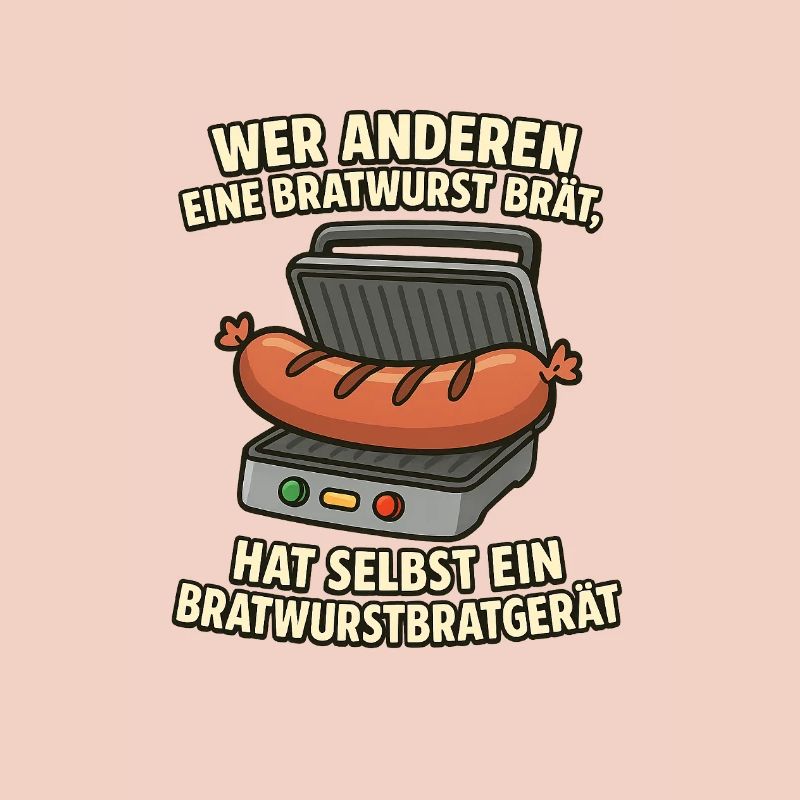 Bratwurst Bratgeräte Spruch