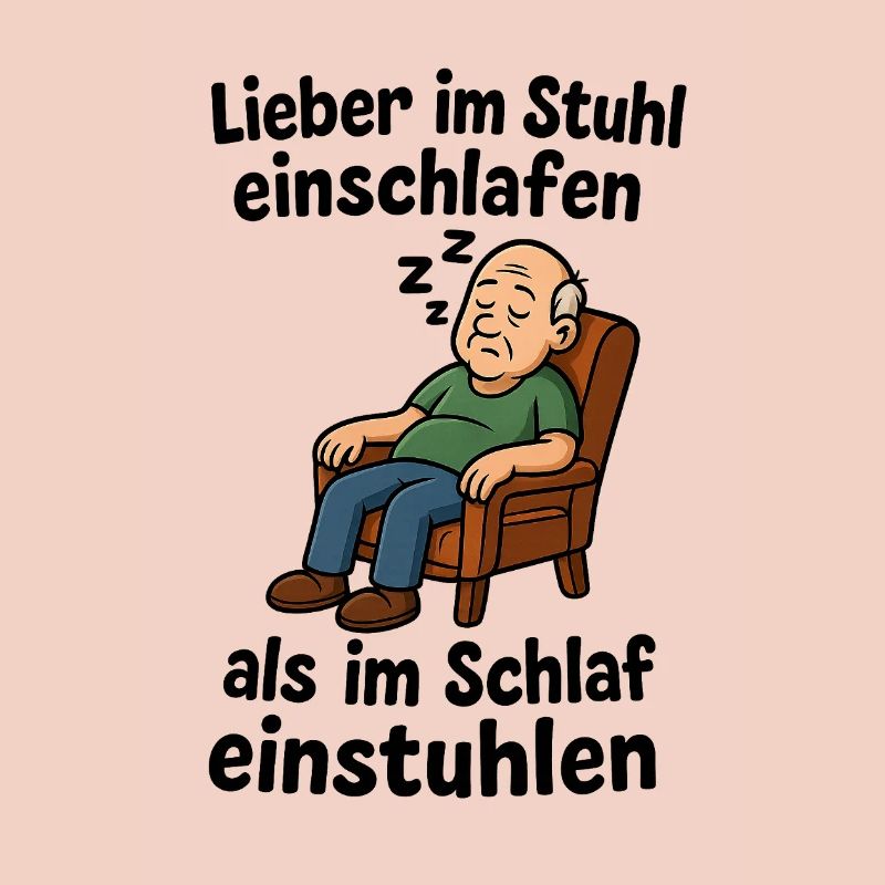 Stuhl einschlafen einstuhlen