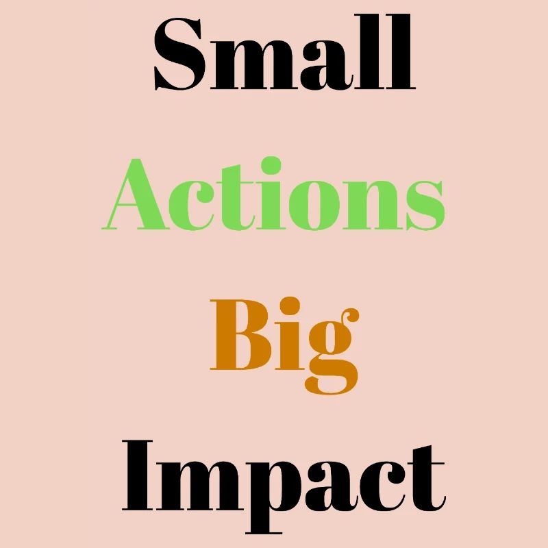 Conception typographique d’actions audacieuses dynamiques