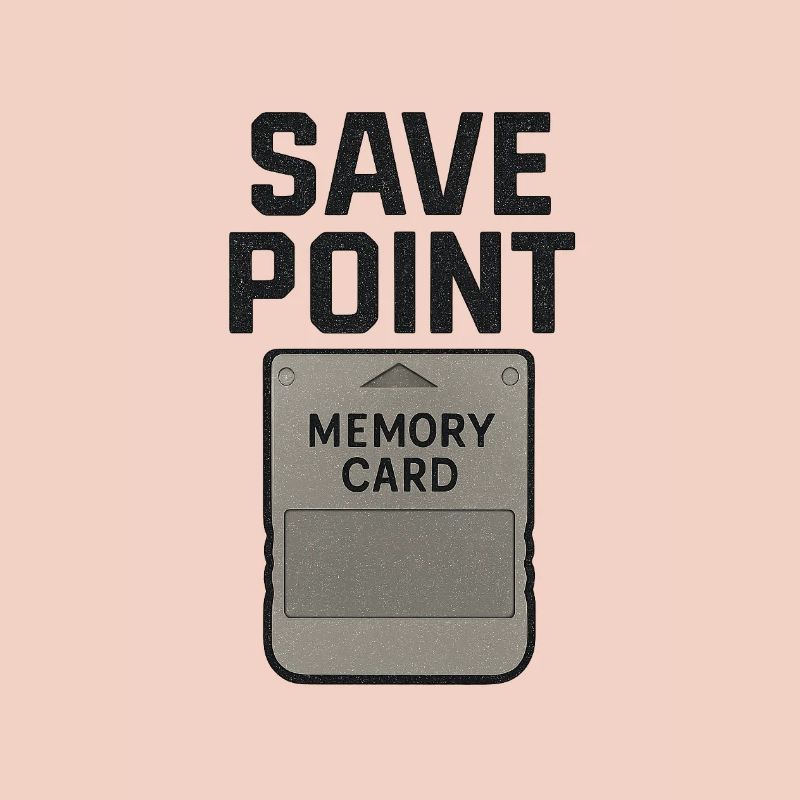 Memory Card Save Point Graphic Tee