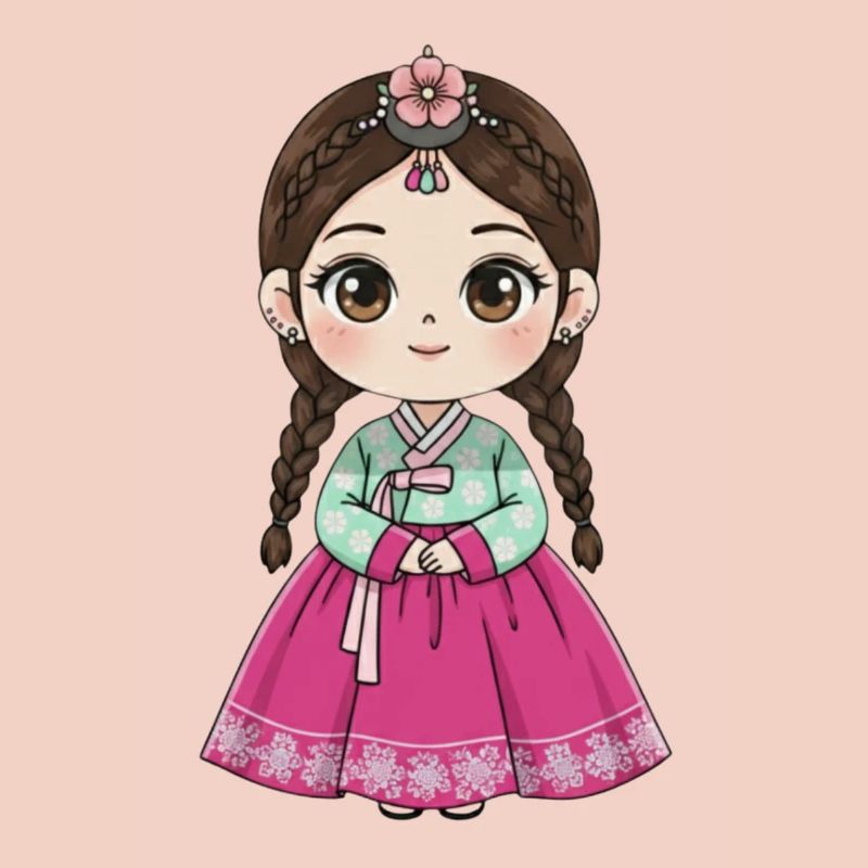 Chibi Hanbok Candy Dream Chaewon