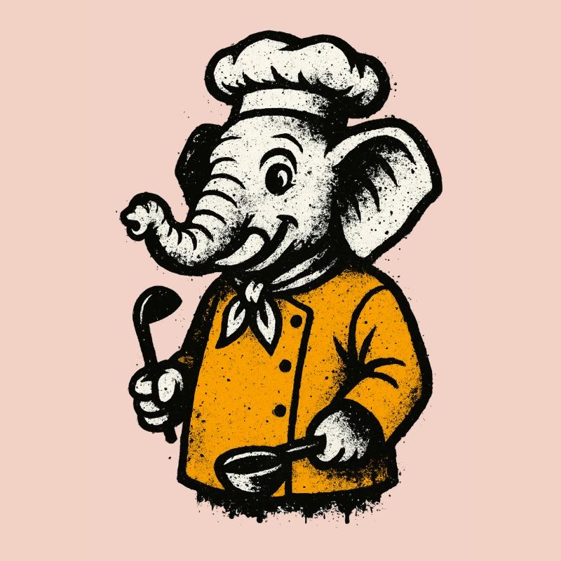 Cooking Elephant Chef