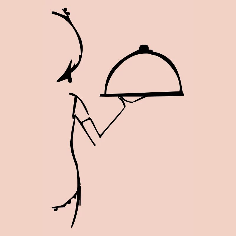 Restaurant, Crew, serveuse