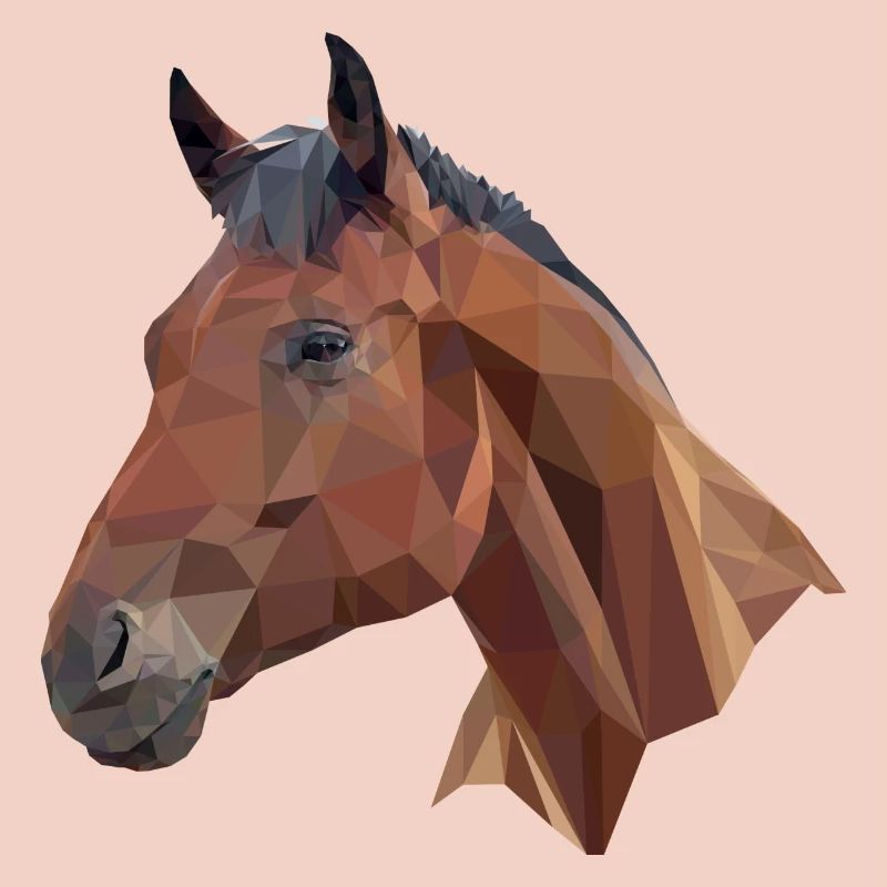 Pferd Poly