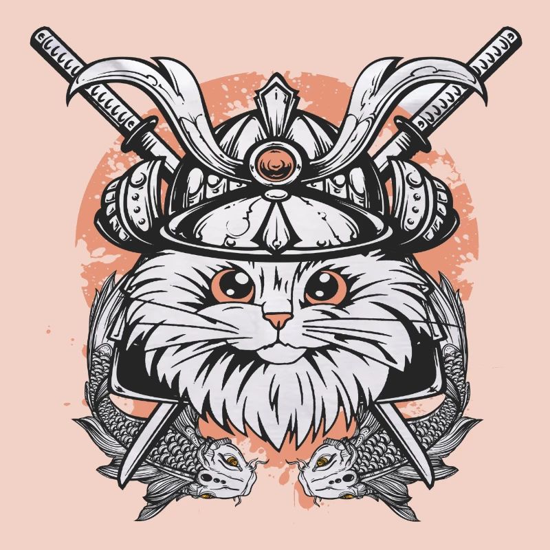 Kampfkatze Koi