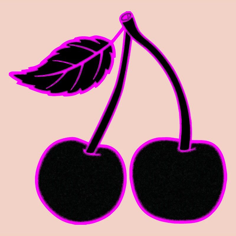 Neon Kirsche Pink, dezent oder präsent