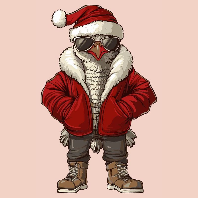 Dinde Noël Hiver