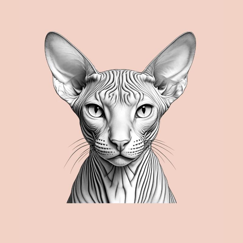 Cool sphynx cat