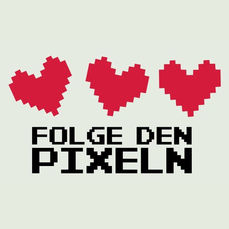 Folge den Pixeln! 8-Bit Retro