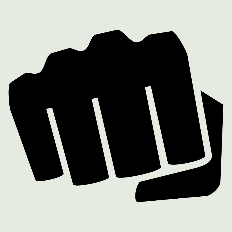 Faust Geschenk Idee dagegen Symbol Hand