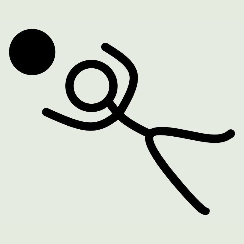 Stickman Torwart