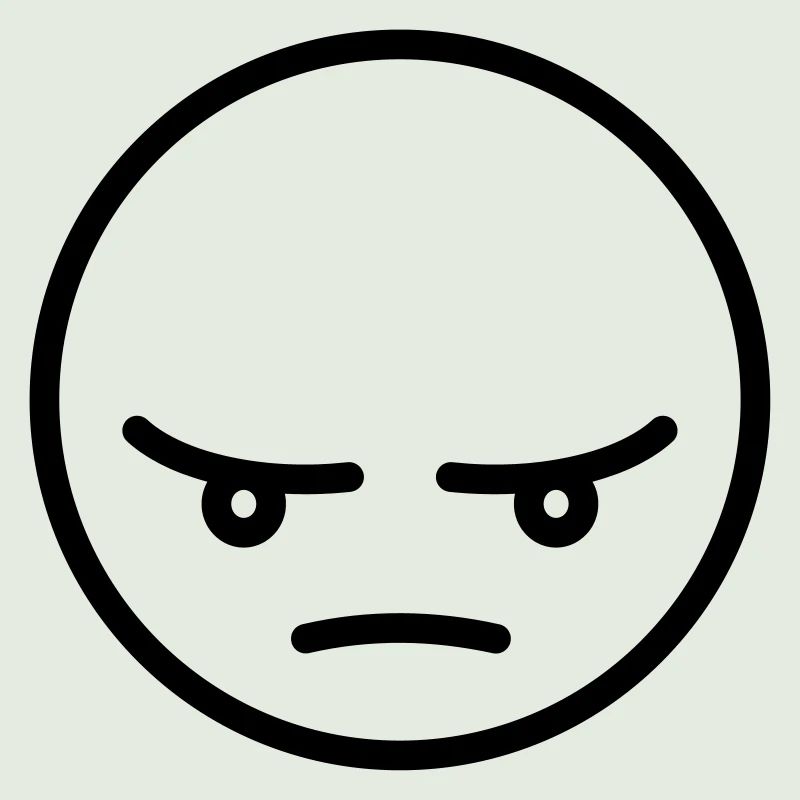 Wütender Smiley Geschenk Idee