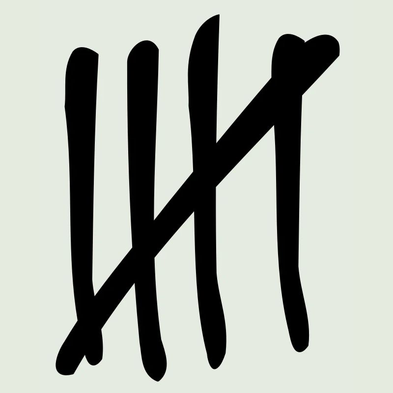 5 strokes