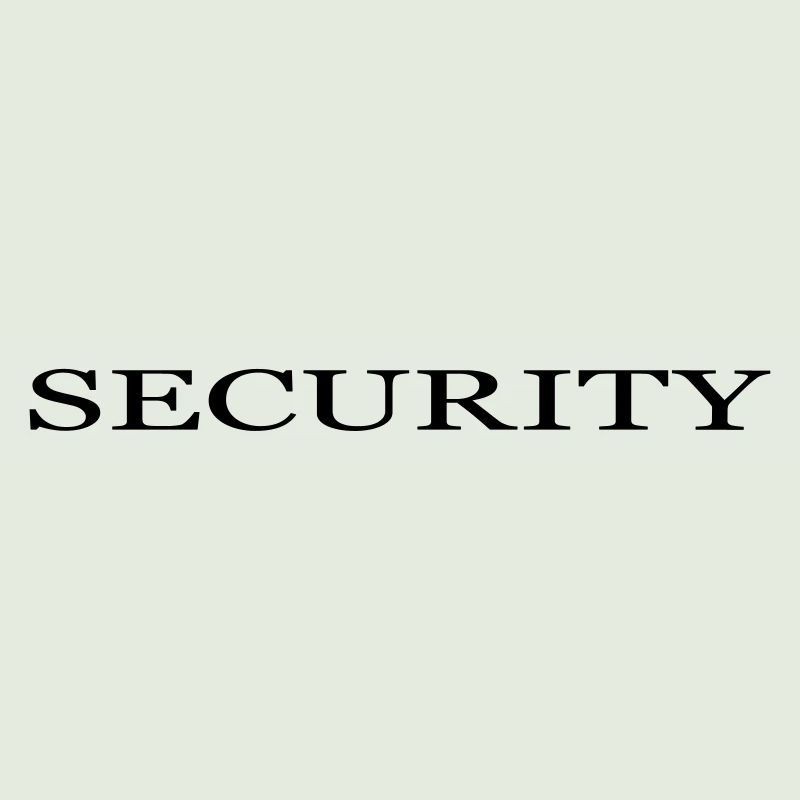 security Sicherheitsdienst