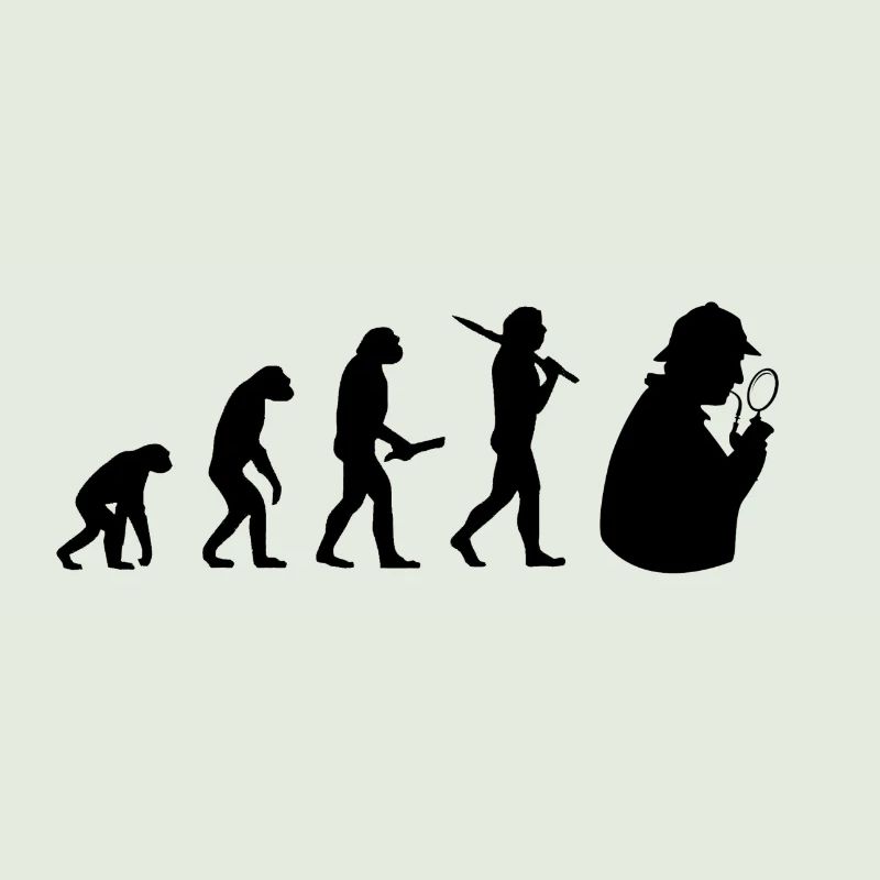 sherlock holmes Evolution Fortschritt Entwicklung