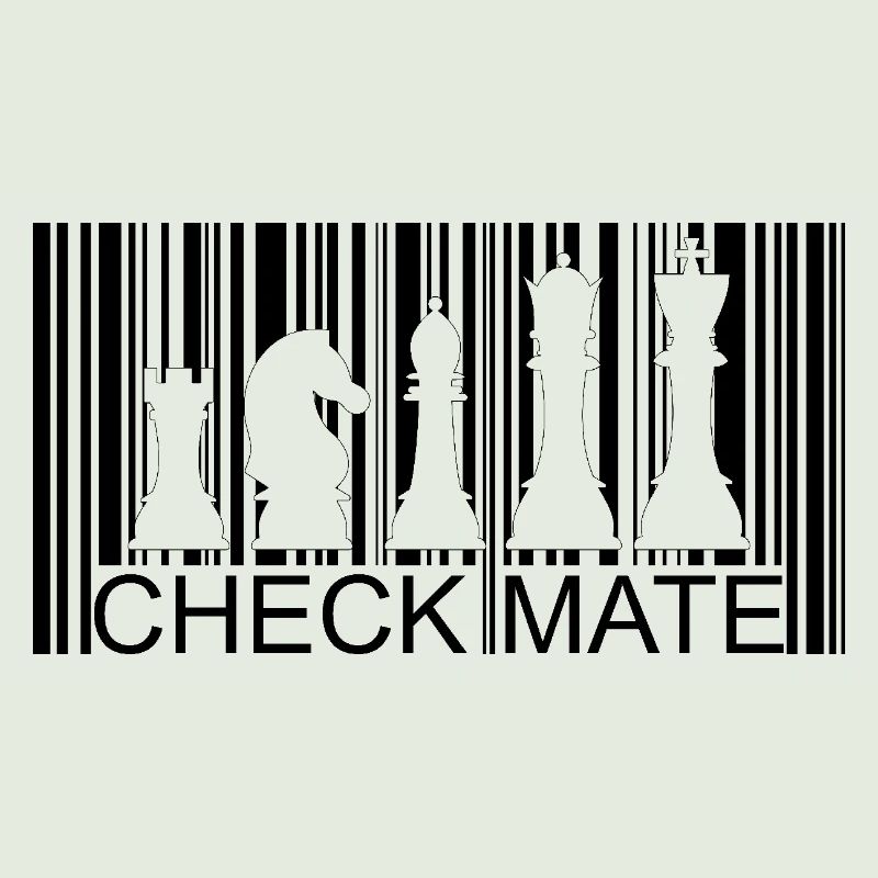 Barcode Schach Figuren