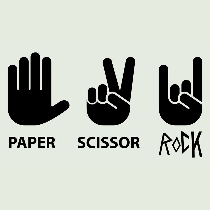 Papier Rock Schere