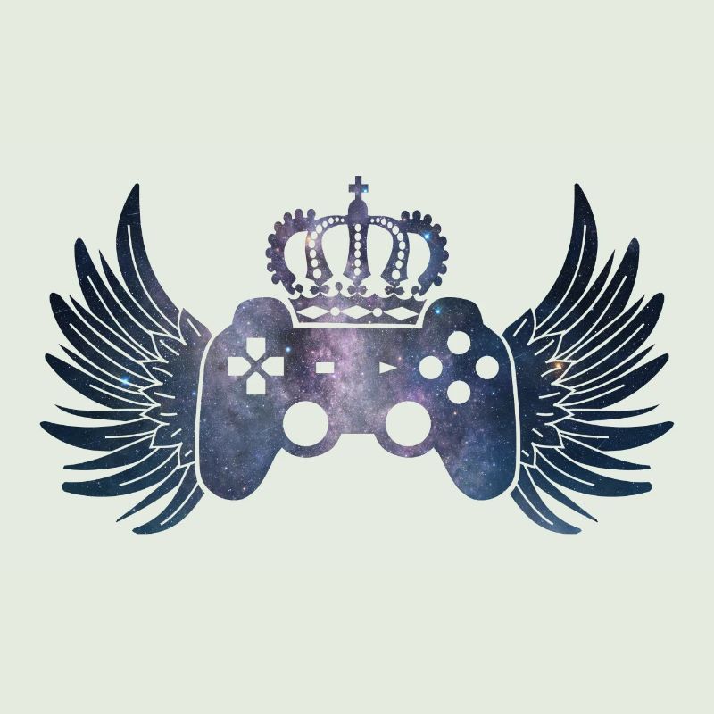 Controller Symbol Controller with wings and crown