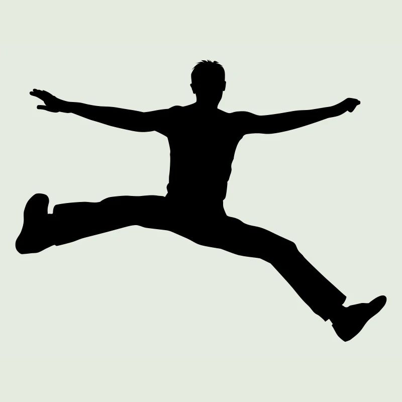 man jump