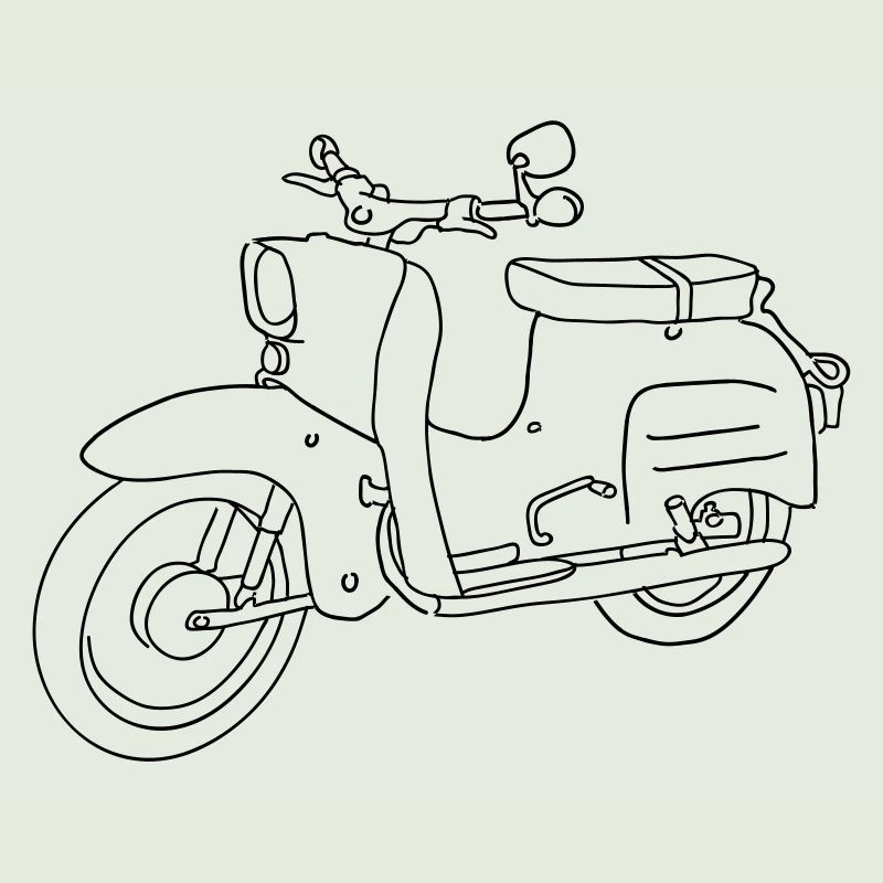 Motorroller, Moped Schwalbe
