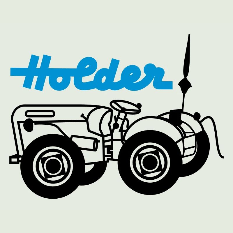 Holder mit Schriftzug