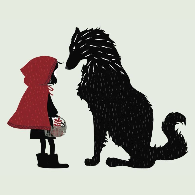 Rotkäppchen und der böse Wolf