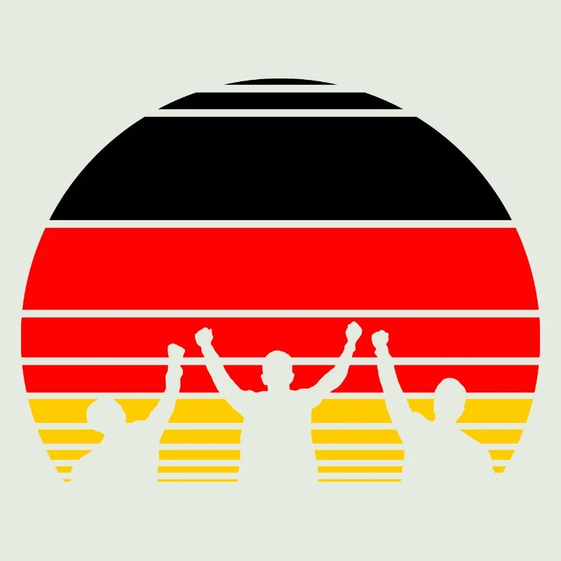 Germany Goal & Victory: Celebrations before Retro Sunset