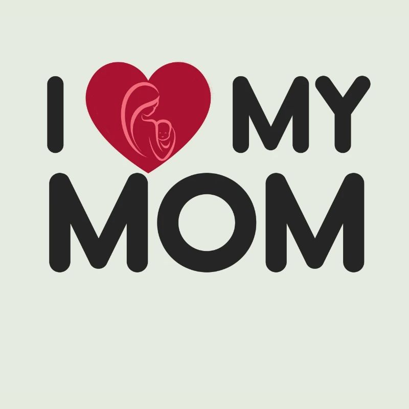 Ich liebe mein Mutter-Mutter-Tagesgeschenk - Shirt