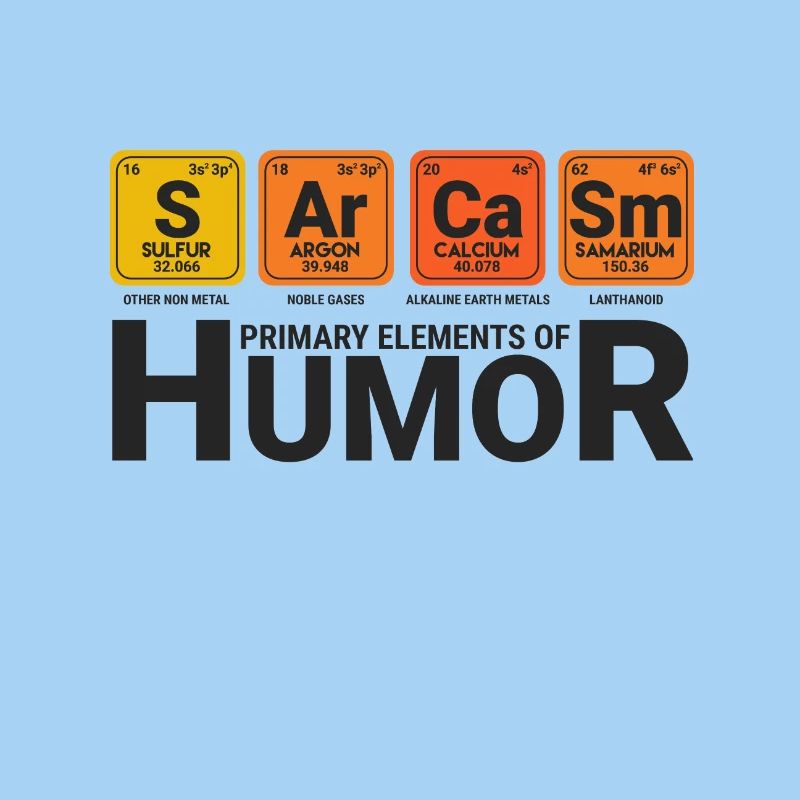 Humour drôle de sarcasme