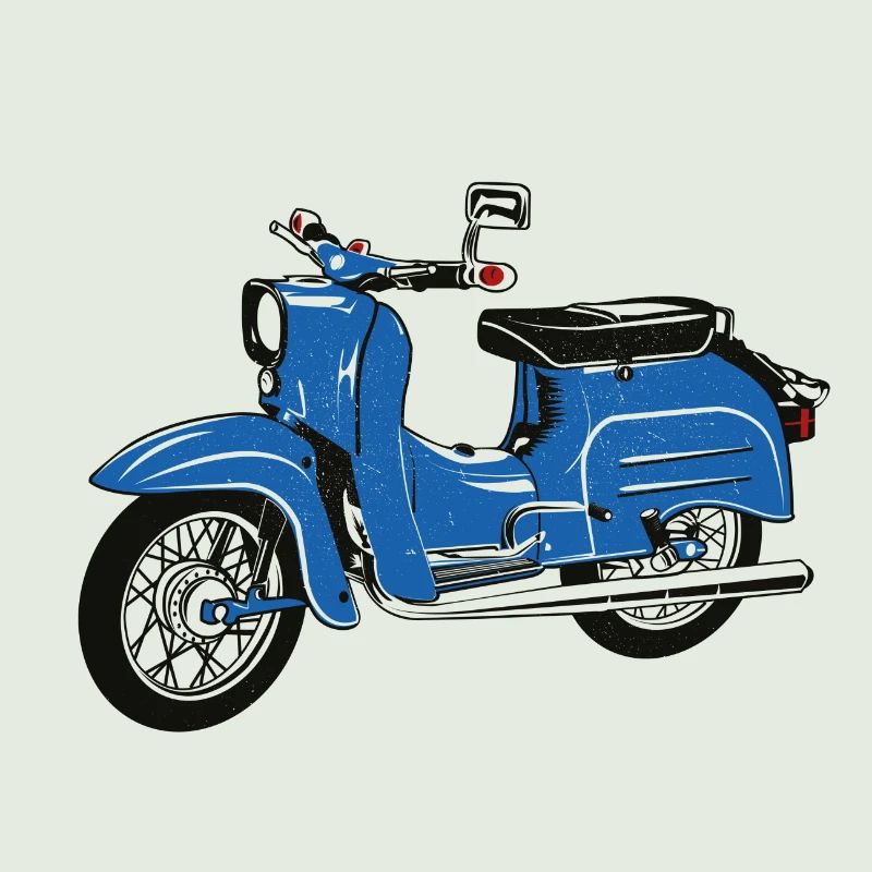 Two-stroke DDR Simson Schwalbe