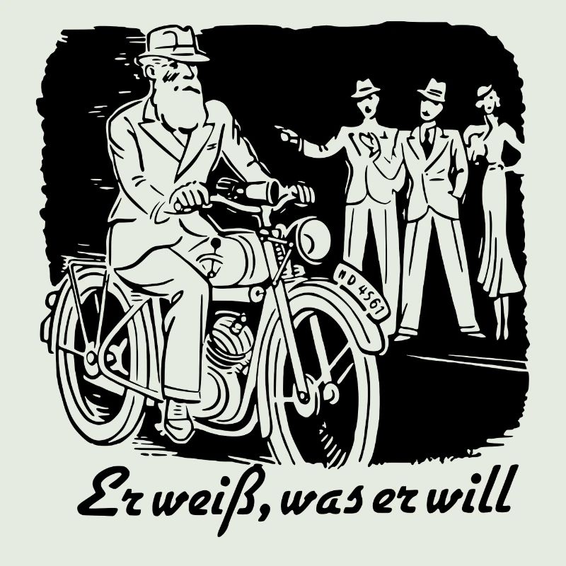 Er weiß, was er will !