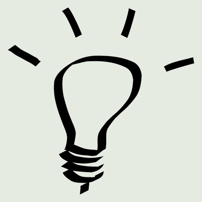 Light bulb idea gift