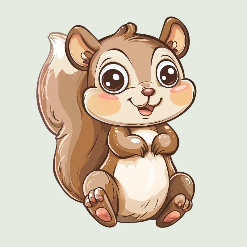 Cute squirrel for your collection