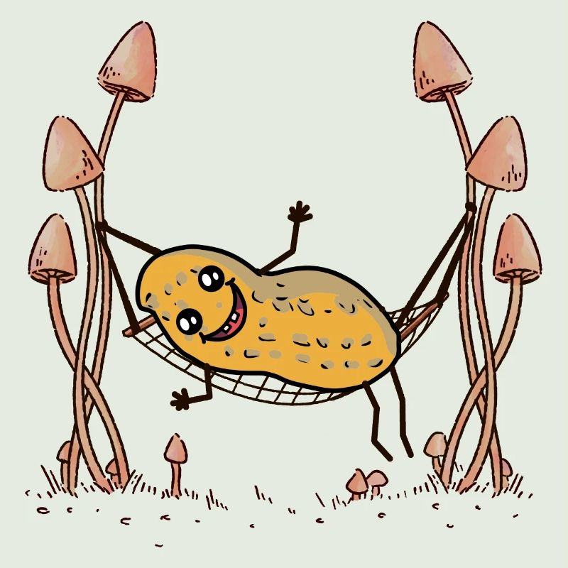 Peanut Peanuts Hammock Chill Hanging Nut