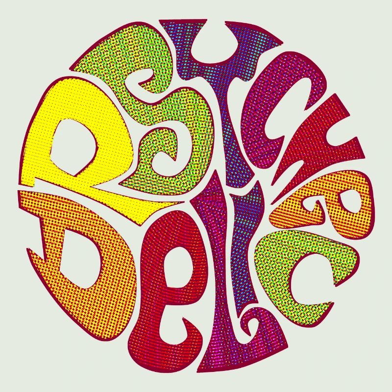 psychedelic psychedelisch bunt Sixties 60s 60er