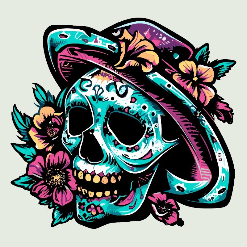 skull neon