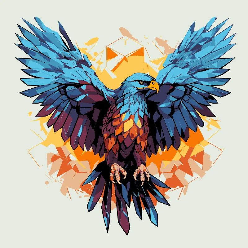 Adler fliegen