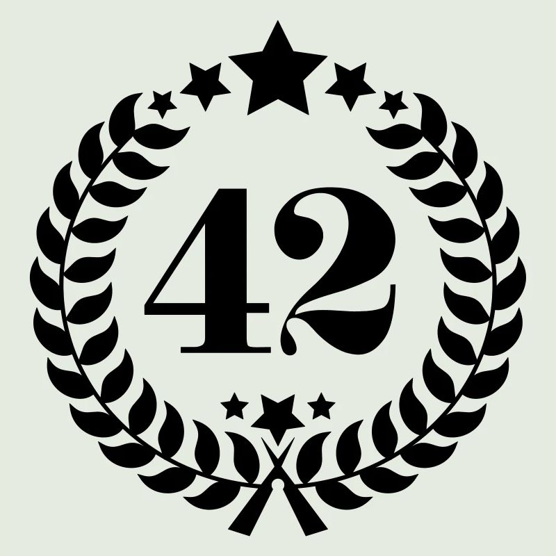 42. Geburtstags Kranz - Anniversary Wreath
