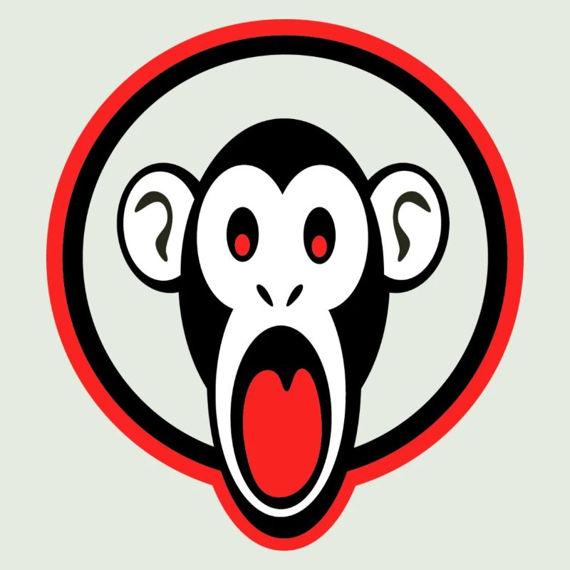 shocked monkey