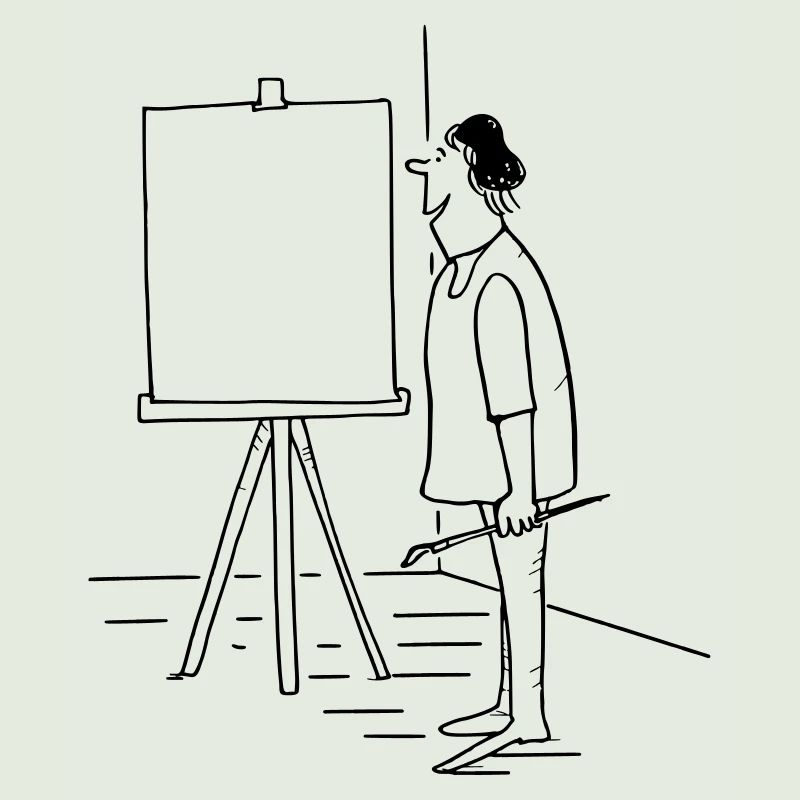 Malen Zeichnen Bild Idee Geschenk Hobby Kunst