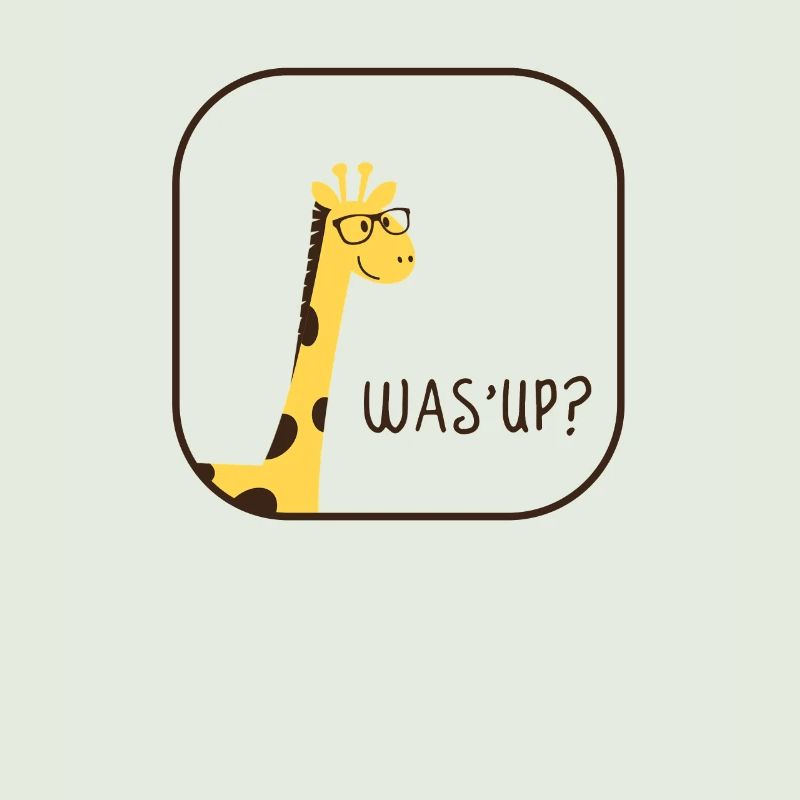 Niedliche Giraffe