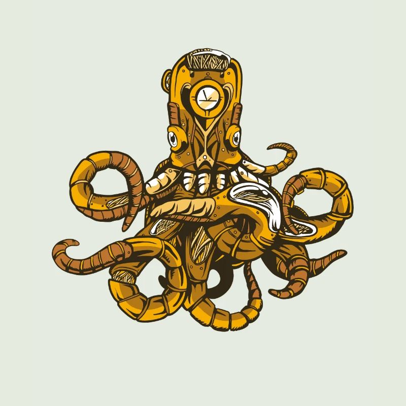 Octopus Steampunk