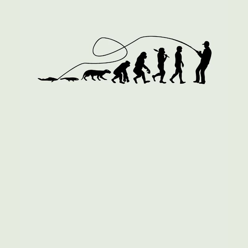 T-shirt Evolution Angler
