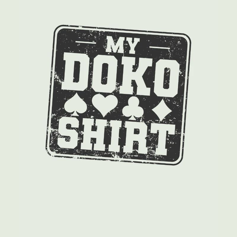 My Doko Tea Double Head Card Game Hobby
